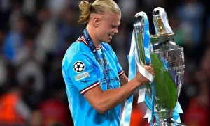 مفاجأة من العيار الثقيل بشأن رحيل هالاند عن السيتي.. هذا النادي يستبعد الانتقال له في حالة الرحيل مفاجأة من العيار الثقيل بشأن رحيل هالاند عن السيتي.. هذا النادي يستبعد الانتقال له في حالة الرحيل